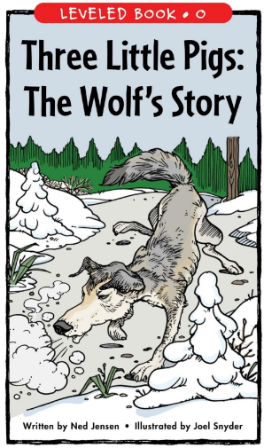 Three Little Pigs The Wolf's Story繪本PDF+音頻百度網盤免費下載