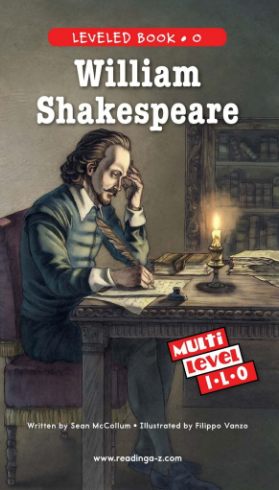 William Shakespeare繪本PDF+音頻百度網盤免費下載