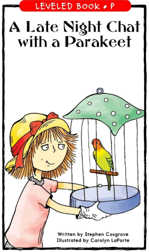 A Late Night Chat with a Parakeet繪本PDF+音頻百度網盤免費下載