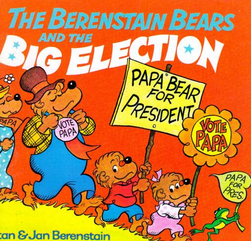 The Berenstain Bears and the Big Election英文繪本pdf資源下載