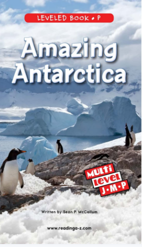 Amazing Antarctica繪本PDF+音頻百度網(wǎng)盤免費下載