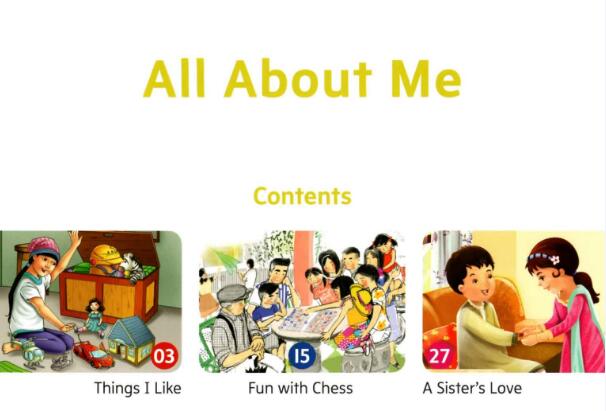 All about Me英文繪本pdf資源免費下載