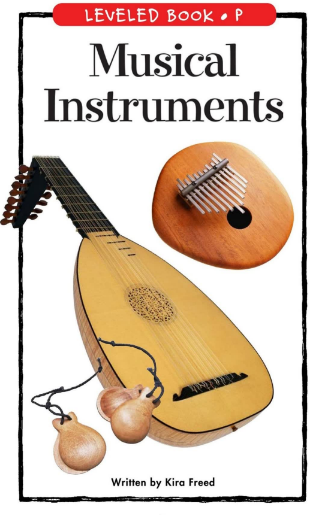 Musical Instruments繪本PDF+音頻百度網(wǎng)盤免費(fèi)下載