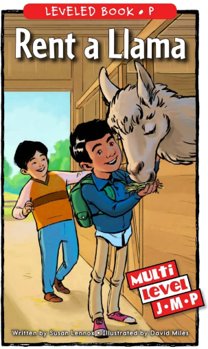 Rent a Llama繪本PDF+音頻百度網盤免費下載
