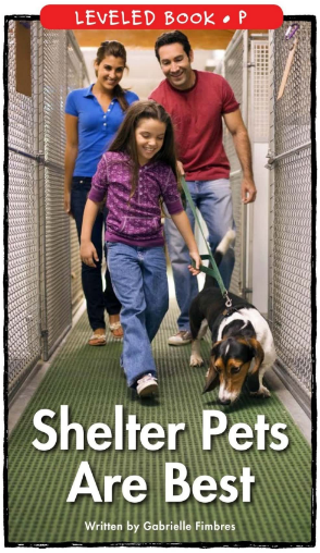 Shelter Pets Are Best繪本PDF+音頻百度網(wǎng)盤免費(fèi)下載