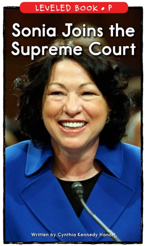 Sonia Joins the Supreme Court繪本PDF+音頻百度網(wǎng)盤免費(fèi)下載