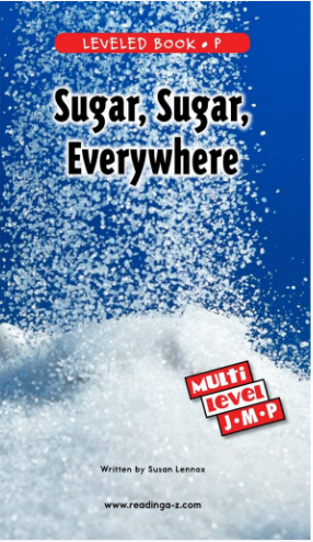 Sugar, Sugar, Everywhere繪本PDF+音頻百度網(wǎng)盤免費下載