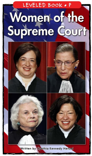 Women of the Supreme Court繪本PDF+MP3百度網盤免費下載