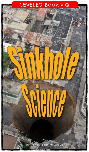 Sinkhole Science繪本電子書+MP3百度網盤免費下載
