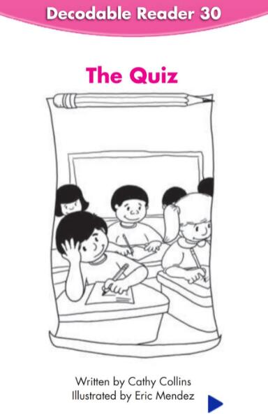 The Quiz英語繪本翻譯及pdf資源下載