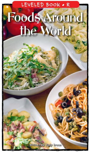 Foods Around the World繪本電子書+MP3百度網(wǎng)盤下載