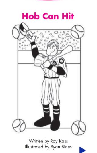 Hob Can Hit英語繪本翻譯及pdf資源下載