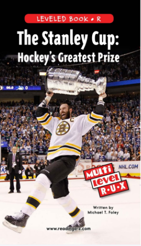 The Stanley Cup Hockey's Greatest Prize繪本電子書+MP3百度網(wǎng)盤免費下載
