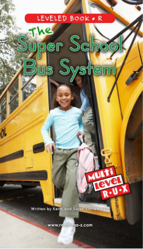 The Super School Bus System繪本電子書+MP3百度網(wǎng)盤免費(fèi)下載