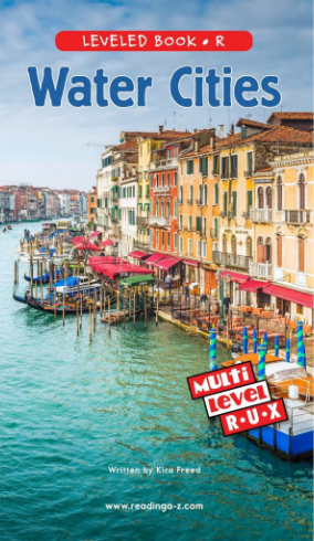 Water Cities繪本電子書+MP3百度網盤免費下載