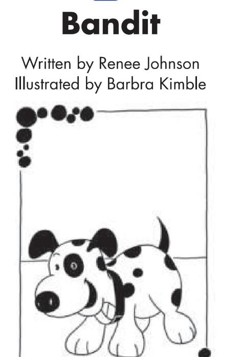 Bandit自然拼讀繪本翻譯及pdf資源下載