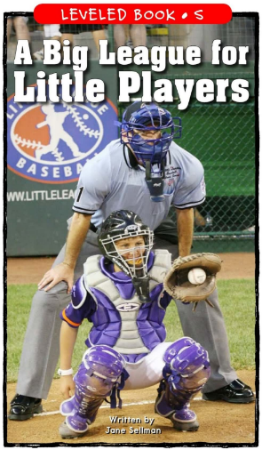 A Big League for Little Players繪本電子書+MP3百度網盤免費下載