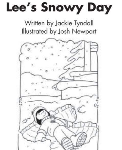 Lee's Snowy Day英語繪本翻譯及pdf資源下載