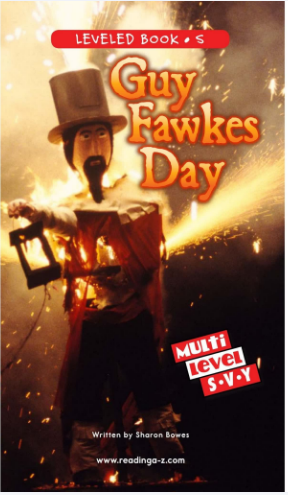 Guy Fawkes Day繪本PDF+MP3百度網(wǎng)盤免費下載
