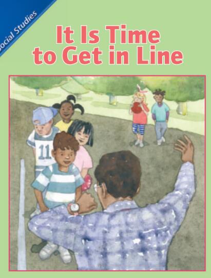 It Is Time to Get in Line英文繪本翻譯及pdf資源下載