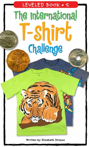 The International T-Shirt Challenge繪本PDF+MP3百度網盤免費下載