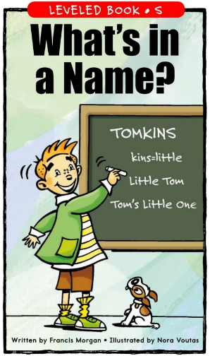 What's in a Name繪本PDF+MP3百度網盤免費下載