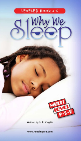 Why We Sleep繪本PDF+MP3百度網盤免費下載