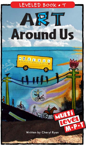 Art Around Us繪本PDF+MP3百度網盤免費下載