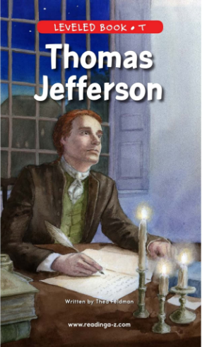 Thomas Jefferson繪本PDF+音頻百度網(wǎng)盤免費下載