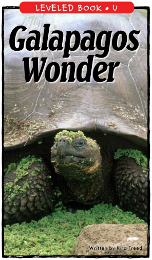 Galapagos Wonder繪本PDF+音頻百度網盤免費下載