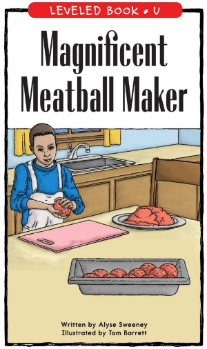 Magnificent Meatball Maker繪本PDF+音頻百度網盤免費下載