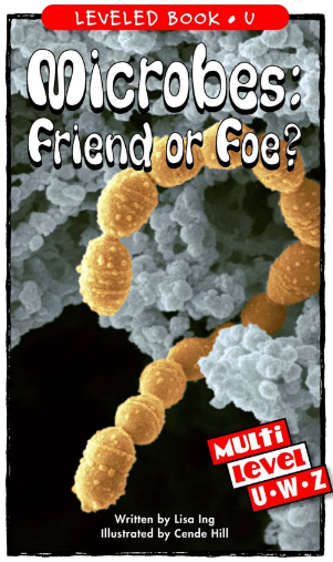 Microbes Friend or Foe繪本PDF+音頻百度網盤免費下載