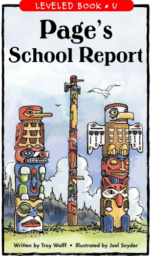 Page's School Report繪本PDF+音頻百度網盤免費下載