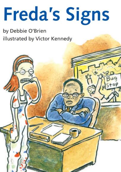 Freda's Signs英語繪本翻譯及pdf資源下載