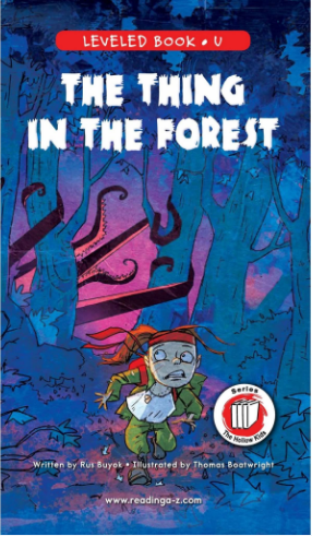 The Thing in the Forest繪本PDF+音頻百度網盤免費下載