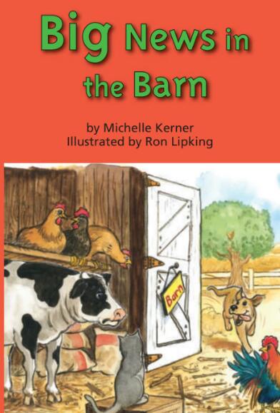 Big News in the Barn英語繪本翻譯及pdf資源下載