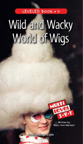 Wild and Wacky World of Wigs繪本PDF+音頻百度網盤免費下載