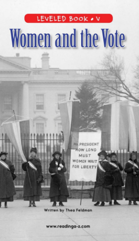 Women and the Vote繪本PDF+音頻百度網(wǎng)盤免費(fèi)下載