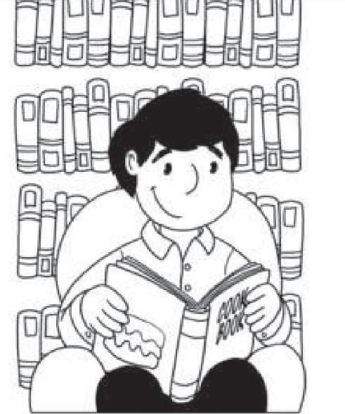 Mike Looks for a book英語繪本翻譯及pdf資源下載