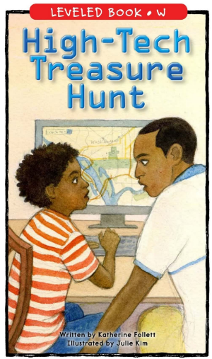 High-Tech Treasure Hunt繪本PDF+音頻百度網(wǎng)盤免費(fèi)下載