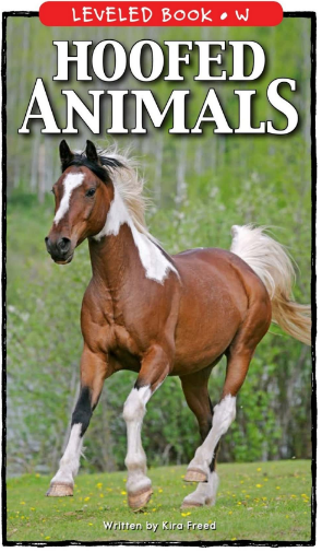 Hoofed Animals繪本PDF+音頻百度網(wǎng)盤免費(fèi)下載