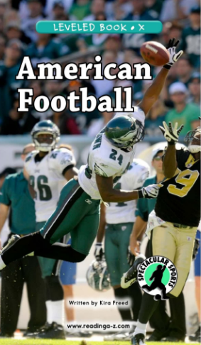 American Football繪本PDF+音頻百度網(wǎng)盤免費(fèi)下載