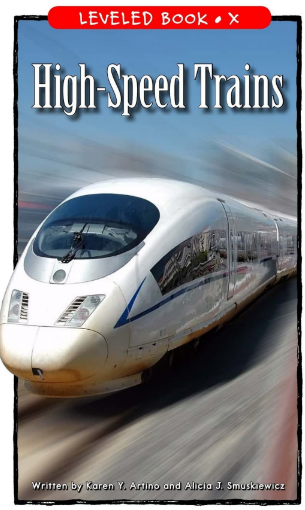 High-Speed Trains繪本PDF+音頻百度網盤免費下載