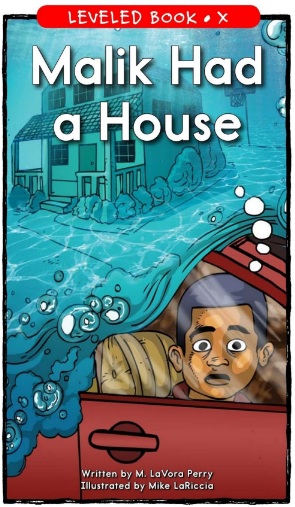 raz x級閱讀Malik Had a House繪本PDF+音頻百度網盤免費下載