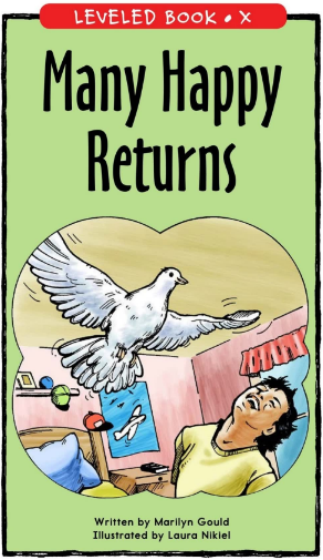 raz x級閱讀Many Happy Returns繪本PDF+音頻百度網盤免費下載