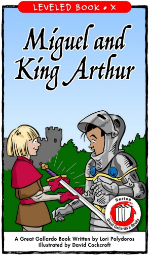 raz x級閱讀Miguel and King Arthur繪本PDF+音頻百度網盤免費下載