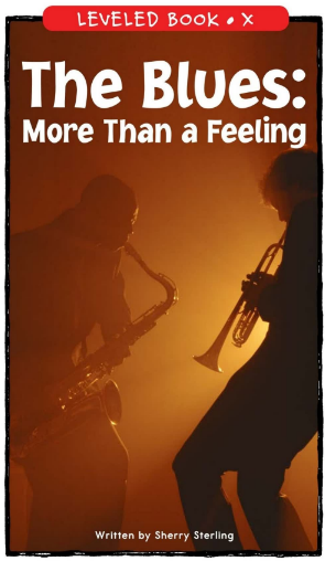 raz x級閱讀The Blues More Than A Feeling繪本PDF+音頻百度網盤免費下載