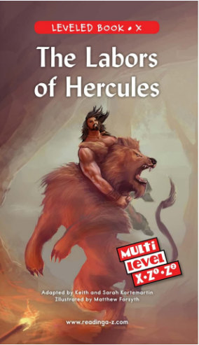 raz x級閱讀The Labors of Hercules繪本PDF+音頻百度網盤免費下載