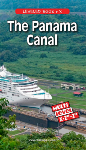 raz x級閱讀The Panama Canal繪本PDF+音頻百度網盤免費下載