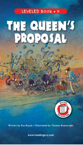 raz x級閱讀The Queen's Proposal繪本PDF+音頻百度網盤免費下載